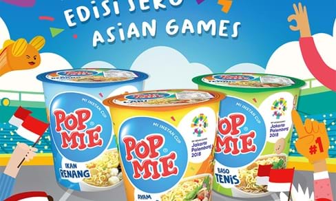 Promo Pop Mie di Asian Games 2018